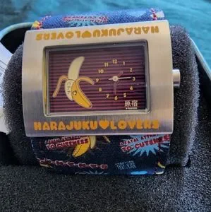 NWT - Official Harajuku Lovers Banana OC Girl watch in tin box IMG_8216_1200x1200.jpg?v=  main image 4